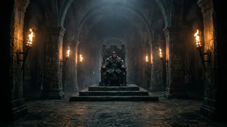 Game of Thrones postavy: Velký průvodce hrdiny a rody Západozemí 1 Ikonický trůnní sál a atmosféra intrik ze seriálu Game of Thrones